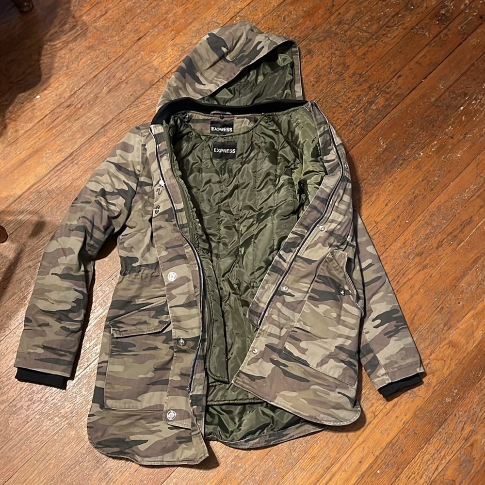 Express Camo Winter Coat